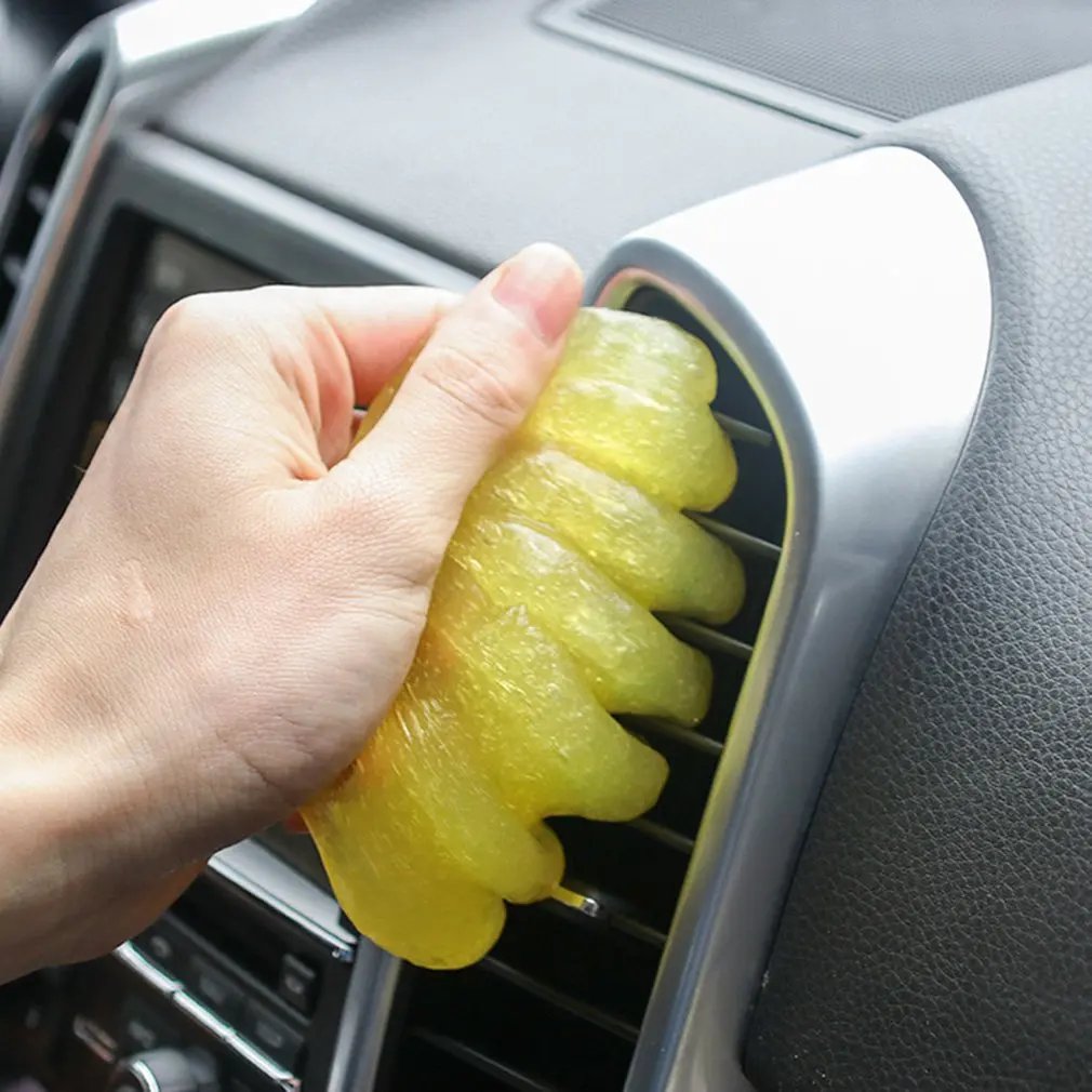 

Car Cleaning Soft Rubber Multifunction Soft Car Sticky Clean Glue Gum Gel Cleaning Auto Interior Outlet Keyboard Dust