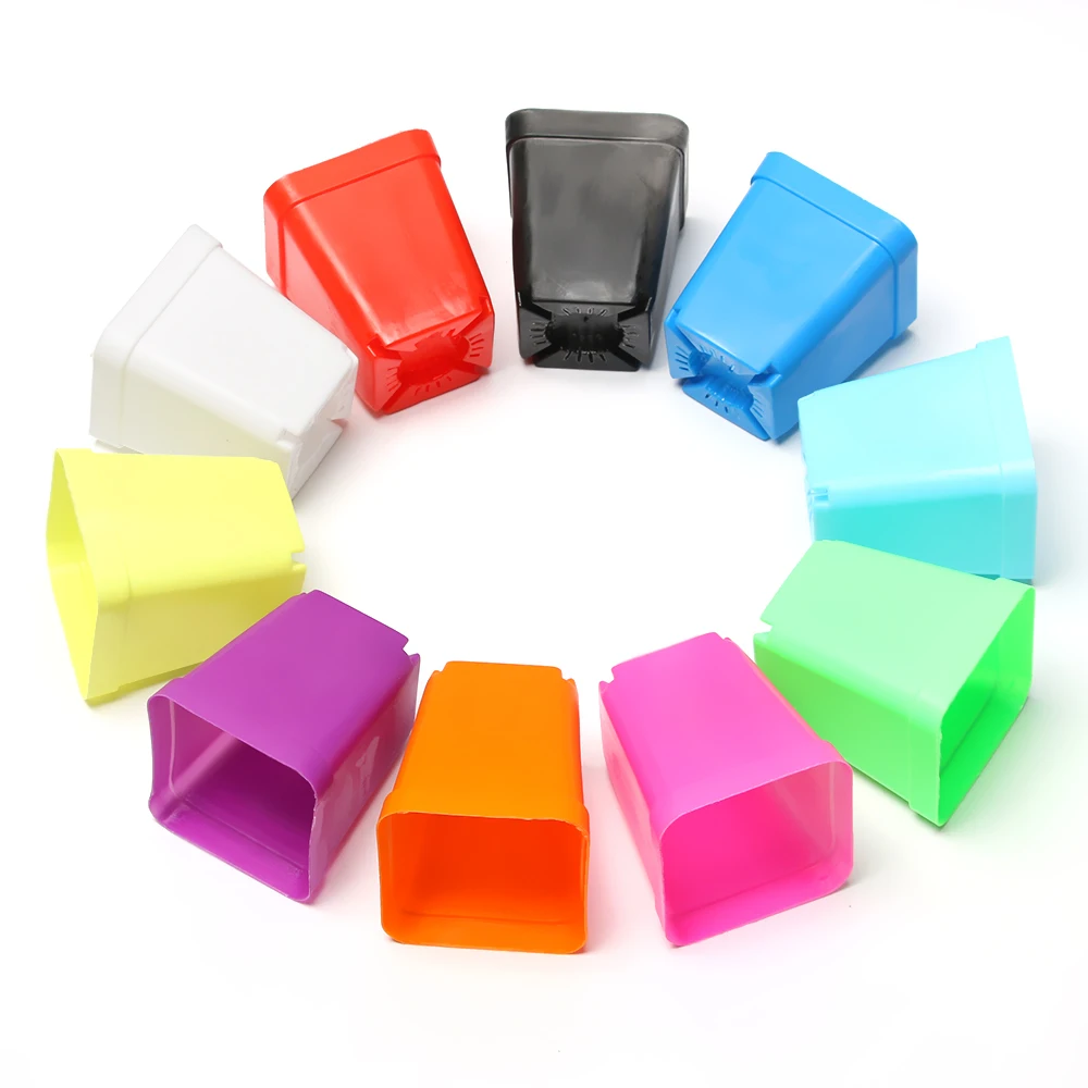 2 шт./компл. мини пластиковый горшок настольный орнамент садовый квадратный