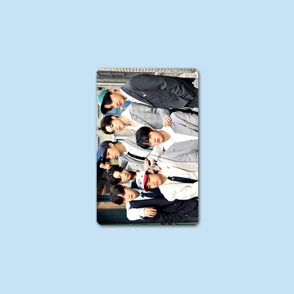 Оптовая продажа новинка альбом Kpop Bangtan Boys стикер для карт с автобусом нового