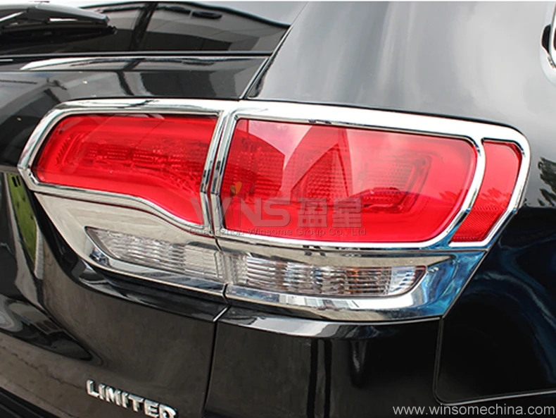 Аксессуары для Jeep Grand Cherokee WK2 2014-2016 хромированная задняя крышка Стайлинг