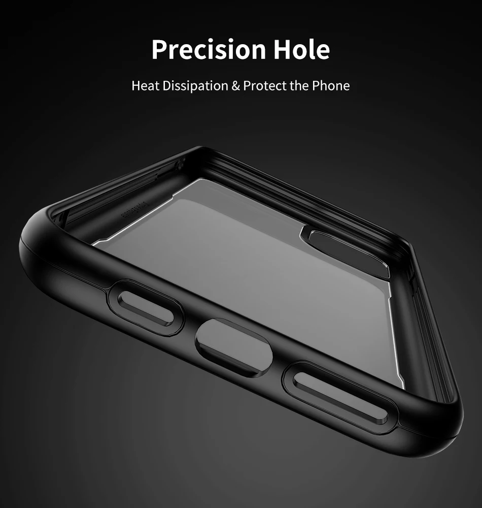 Роскошный чехол для телефона RAXFLY iPhone 11 Pro Max 7 8 Plus прозрачный из закаленного стекла