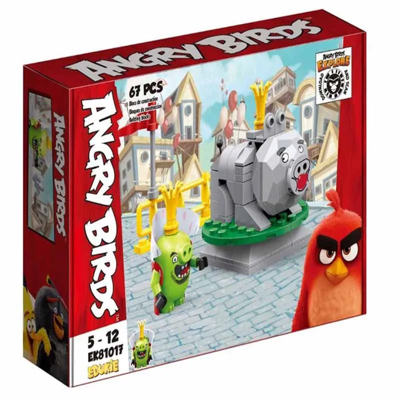 Новый фильм Cogo злые милые птицы остров игровая площадка король свинки замок