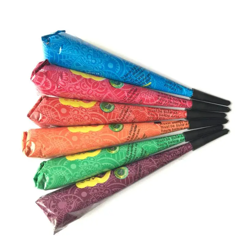 1 шт. чернильный цвет Хна тату паста индийская Водонепроницаемая Татуировка