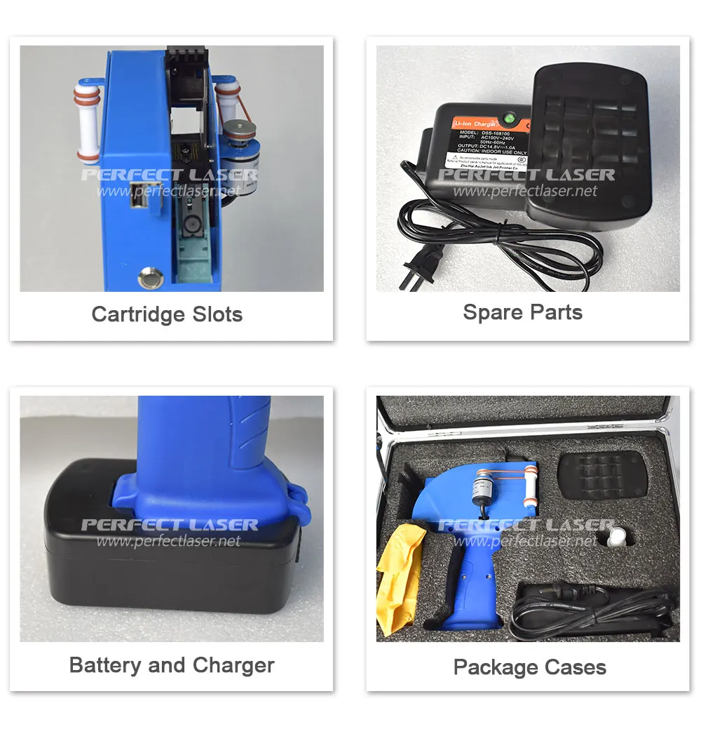 

Lower Cost PM-600A Handled Inkjet Printer Bottle QR Code Printing Machine With Dry Fast Ink Cartridge