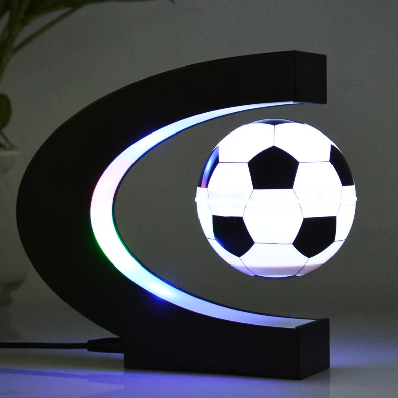 Футбол магнитная левитация Спортивная лампа Дети поплавок Iluminat спальня