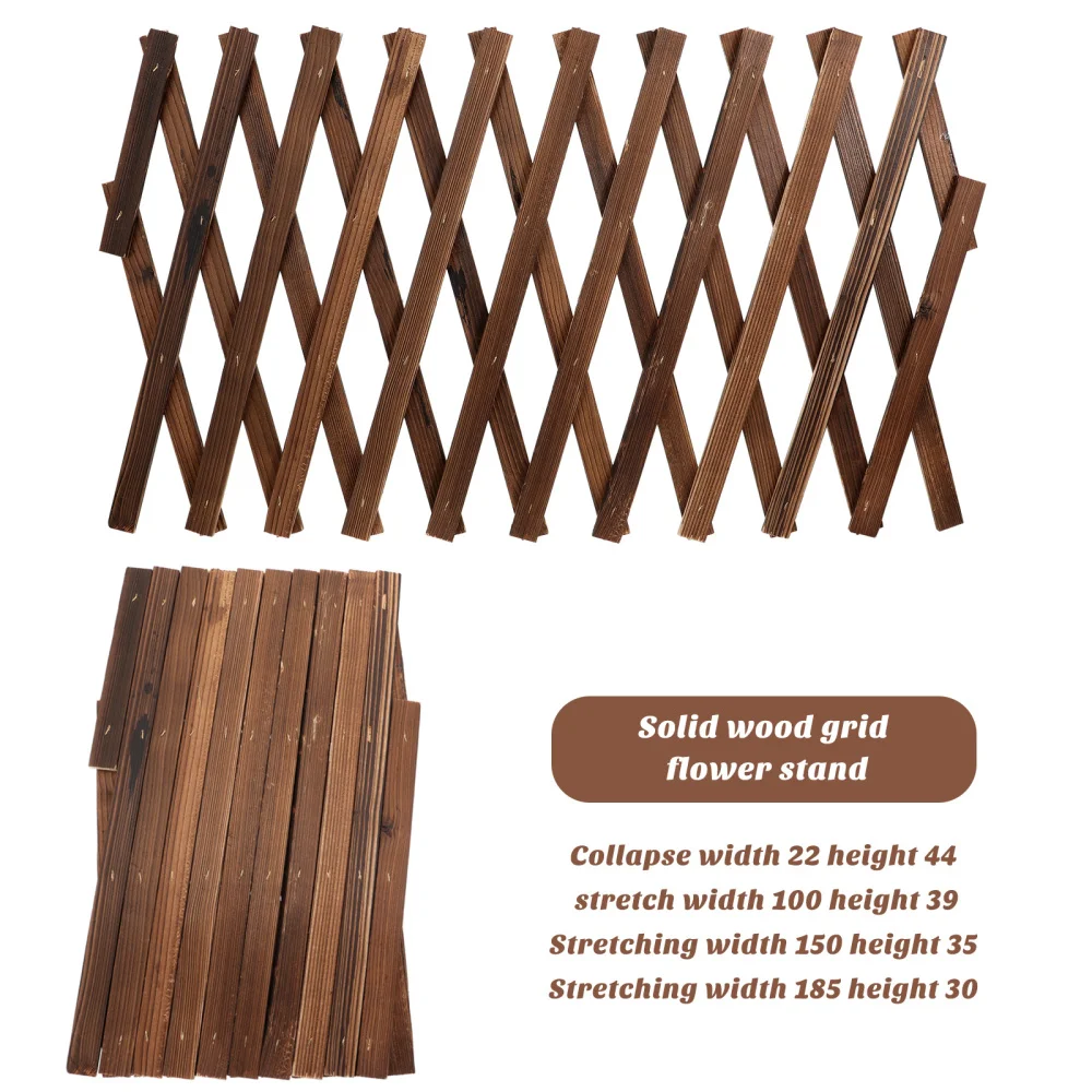 

1pc Creative Flowerpot Holder Indoor Balcony Flowerpot Shelf for Home (Brown)