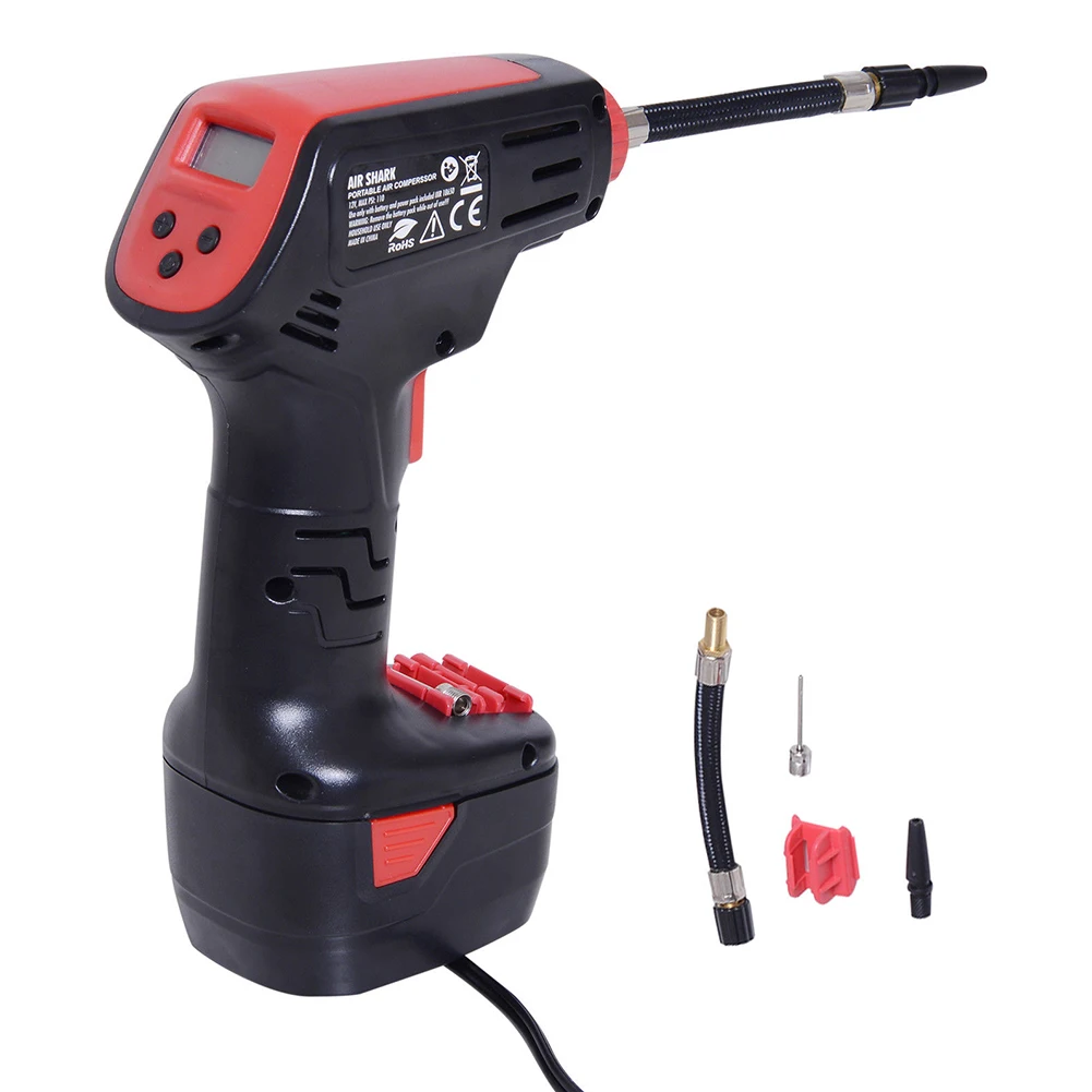 Preço Bomba Inflator Rápido Bicicleta Portátil Led Sem Fio Pneu De Carro Elétrico Handheld Ferramenta Universal Leve Compressor De Ar Automático