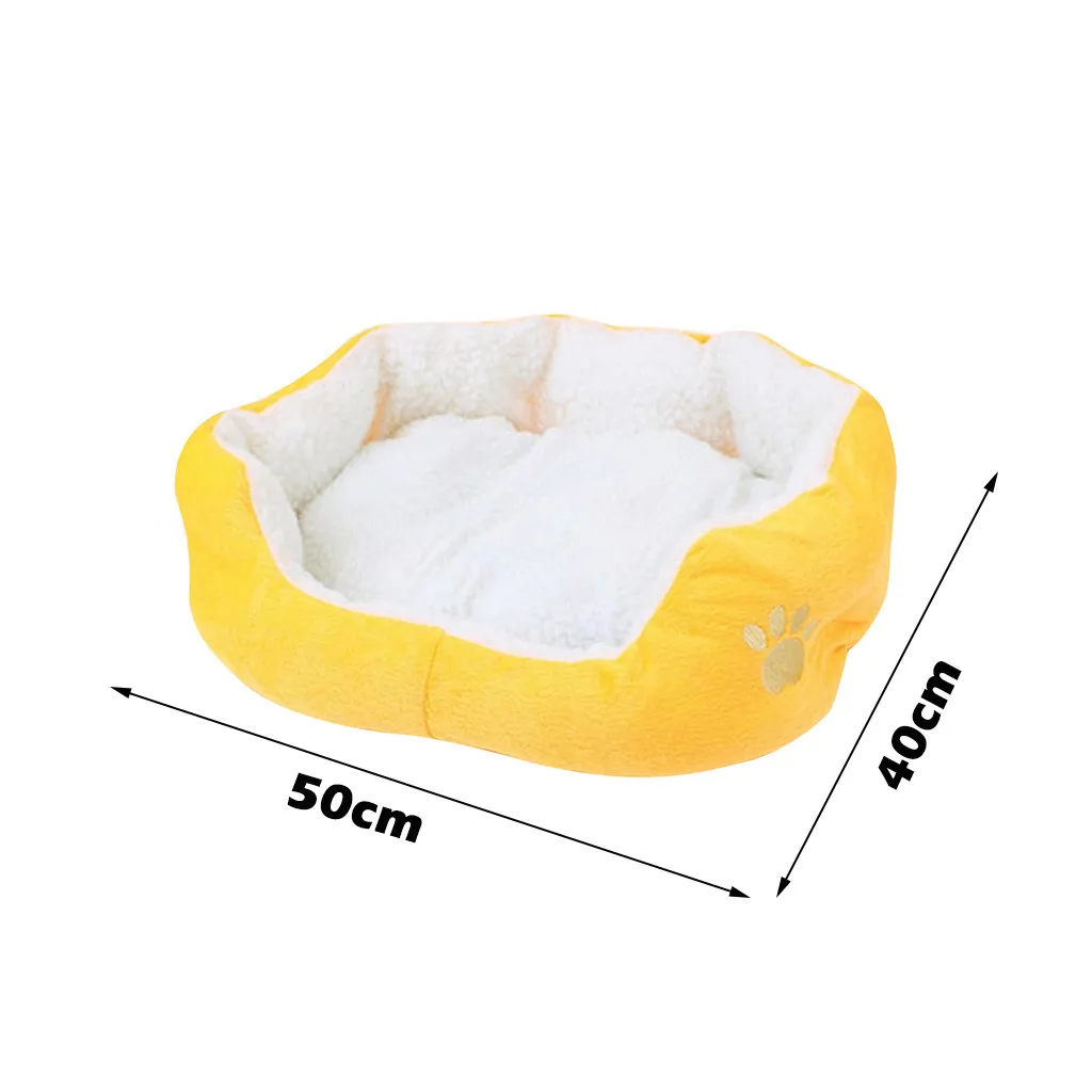 

Dog Bed Washable Pet Plush Warm Soft Dog Sofa Cat Litter Sleeping Beds Dog Bed Mat Lounger Bench Cat Sofa Supplies Pet Kennel