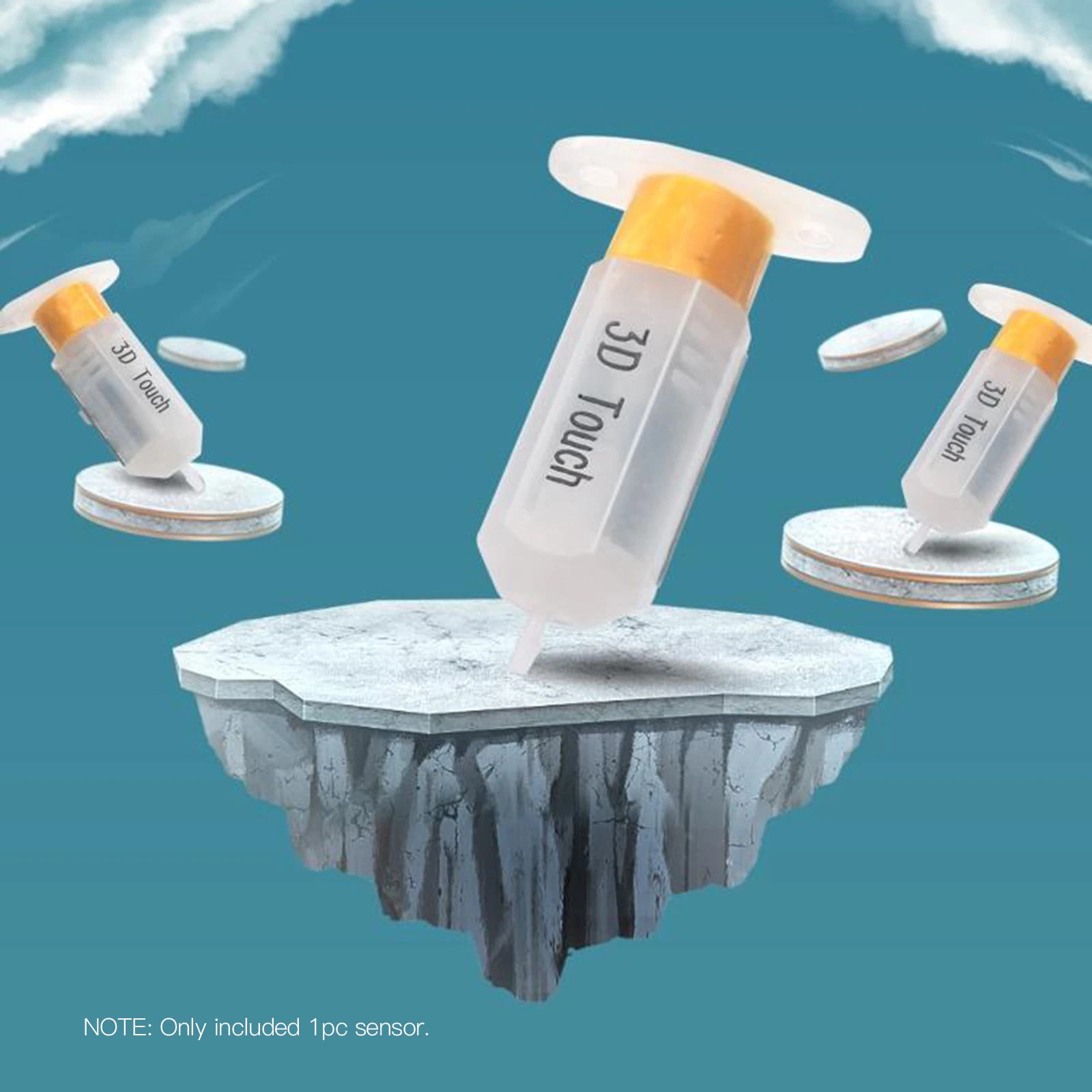 

3DTouch Auto Bed Leveling Sensor Compatible with Creality Ender-3/3S/V2 Ultimaker 2 Anycubic Mega Kossel Wanhao i3 3D Printer