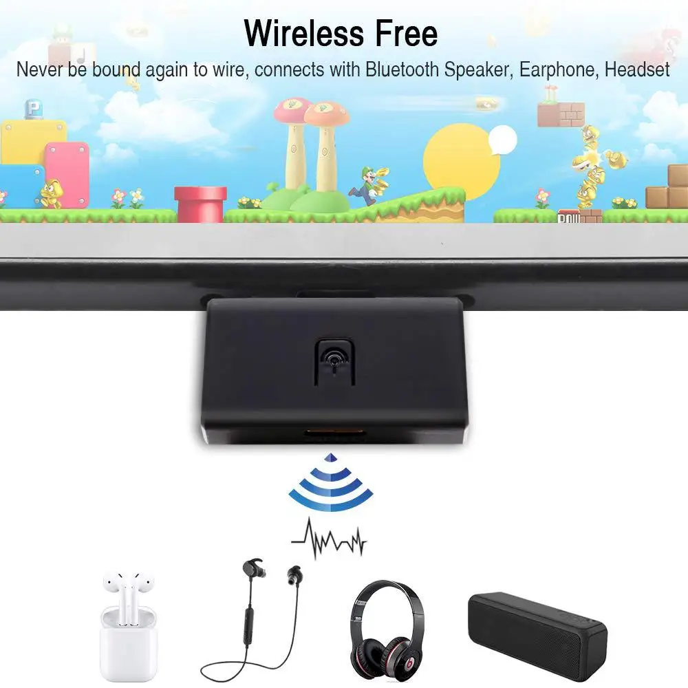 Bluetooth беспроводная гарнитура наушники приемник USB Type C аудио передатчик для