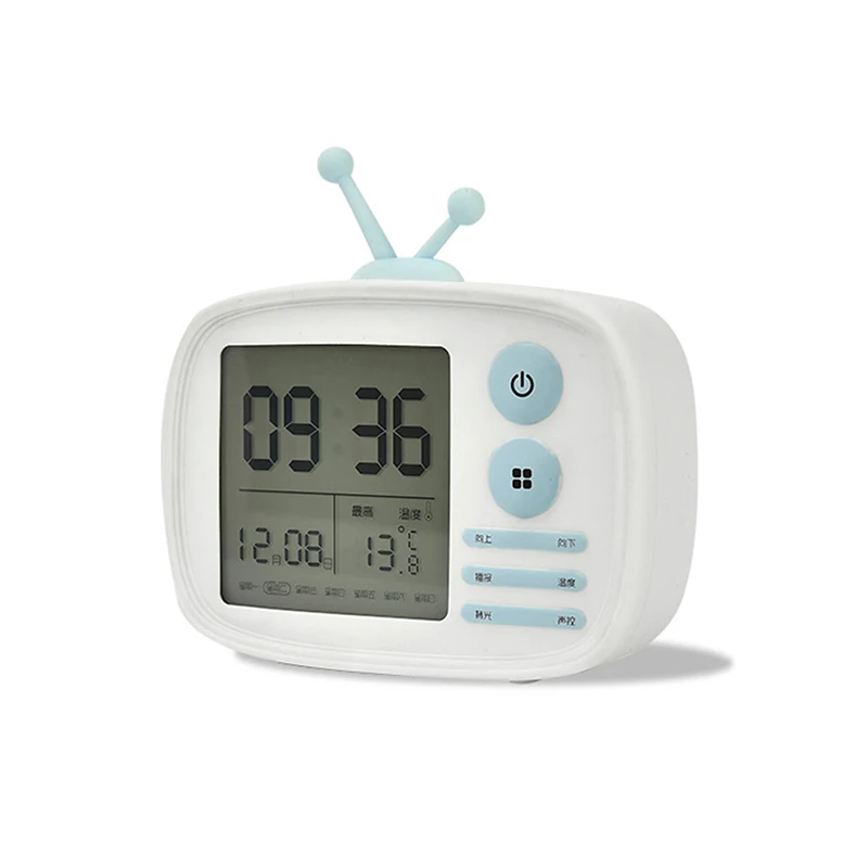 Новый многофункциональный usb зарядка прикроватные электронные часы для детей в