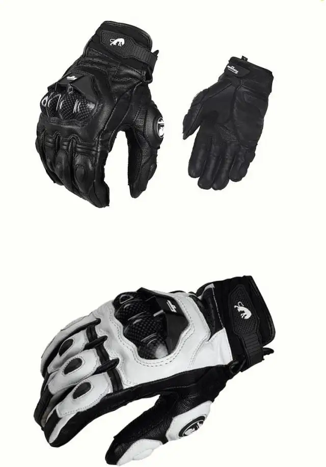 Furygan Gloves Hot Fashion Casual Men's Leather Gloves AFS6 Motorcycle Protective Gloves Racing Cross Country moto jacket Gloves