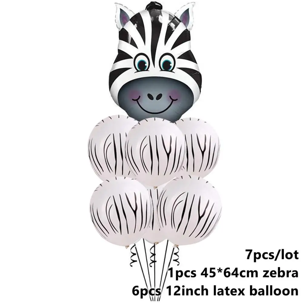 Animals Balloons 3 Taoup 1 шт. пластиковые ананас Пальма розовые очки Фламинго летние тропические вечерние принадлежности Гавайские вечерние украшения сувениры для свадьбы - Цвет: Animals Balloons 3