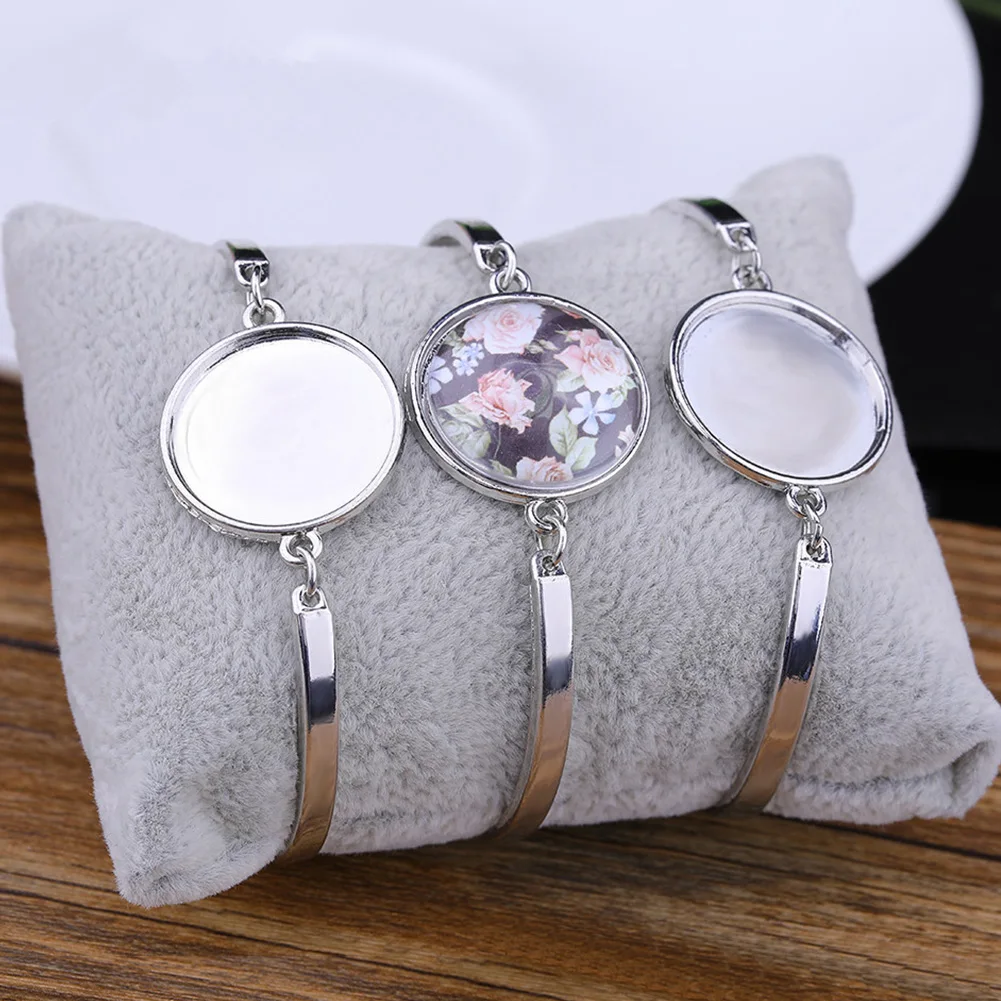 4 шт портативный тонкий пустой украшения круглые аксессуары подарок Браслет База