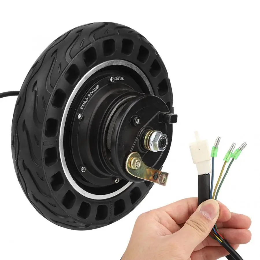 Электрическая шина для скутера с мотором ступицы колеса 36 В 350 Вт 10 дюймовая