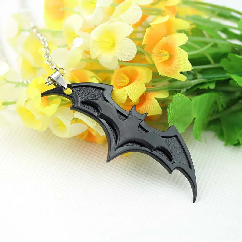 black DC Comics мститель Фильм Супермен брелок с Бэтменом брелок Porte clef брелок подарок для мужчин и женщин Сувенирный брелок для ключей - Цвет: black