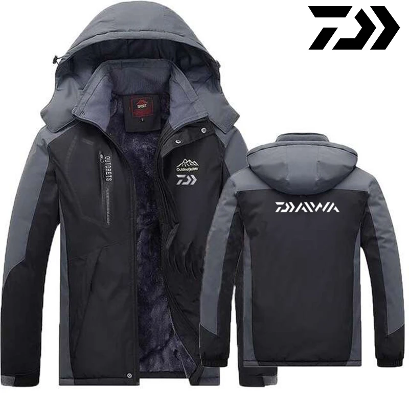 DAIWA Fishing Clothing зима осень водонепроницаемые теплые куртки для рыбалки мужские