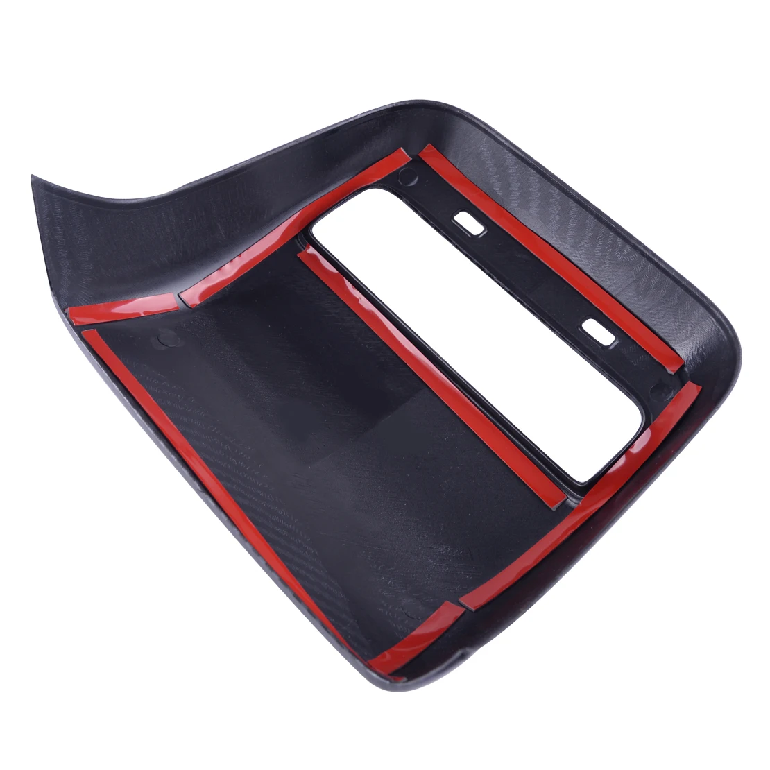 

DWCX 20.7x 18.8cm Carbon Fiber Texture Rear Inner Air Vent Outlet Cover Trim ABS Fit for Tesla Model 3 2018 2019