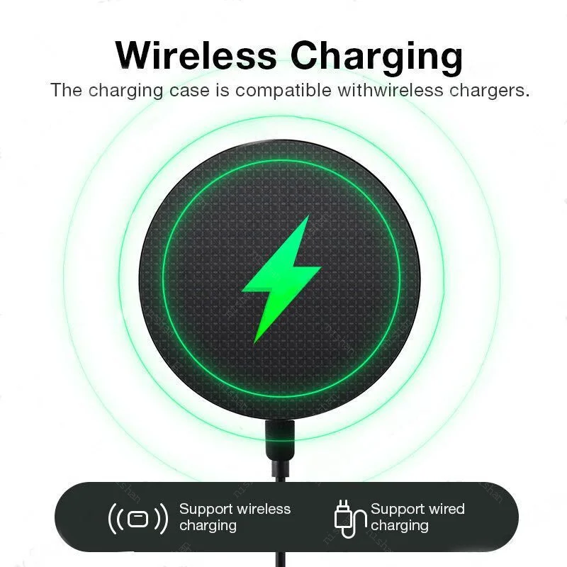 저렴한 Airpoddings 2 Pro 3 무선 블루투스 이어폰 (위치 결정 + 이름 변경 + 무선 충전 + 스마트 센서 + ANC 포함)