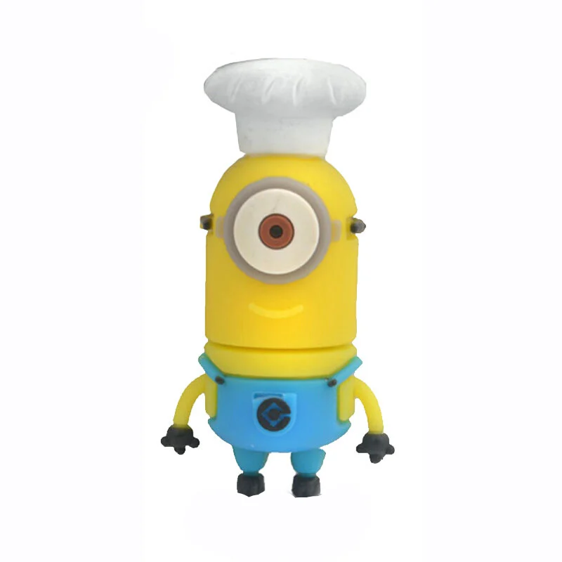 Classic Cartoon Minions Usb Flash Drive 4GB 16G Pen 32GB 64G 128GB 256GB Pendrive High Quality Memory Card Stick | Компьютеры и офис