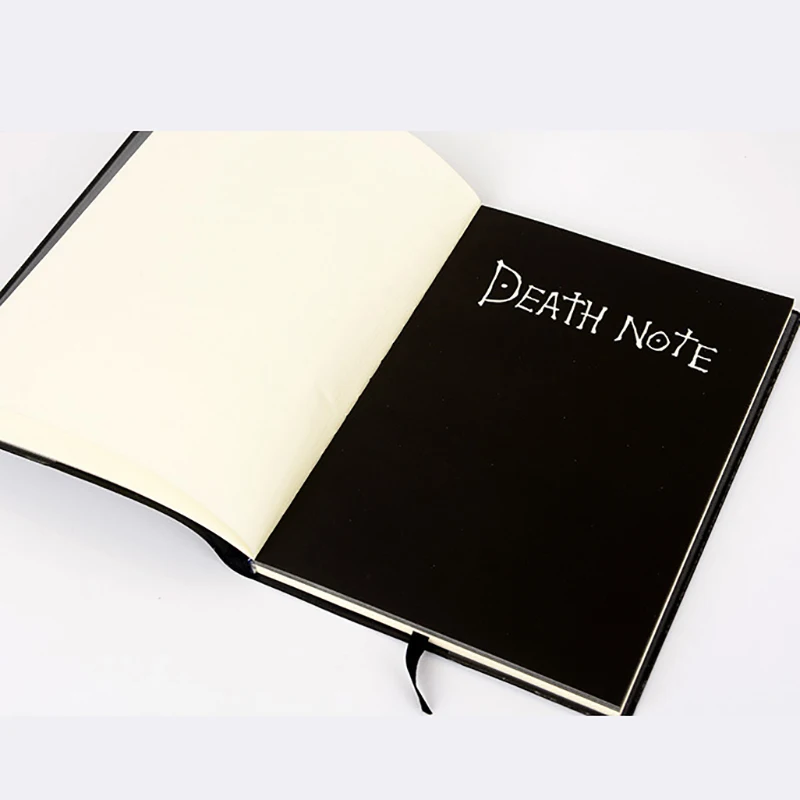 Блокнот для косплея New Death Note анимационная тетрадь с перьями художественный