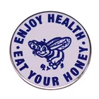 Брошь в виде пчелы, брошь в одном направлении