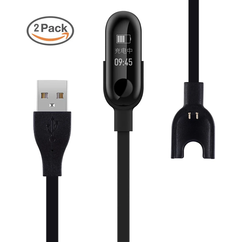 Mi3 Charging line Mi jobs mi Band 4 Кожаный ремешок на запястье металлический чехол для mi band 4/3 сменный ремешок подходит для Xiaomi mi Band 4 mi Band 3 - Цвет: Mi3 Charging line