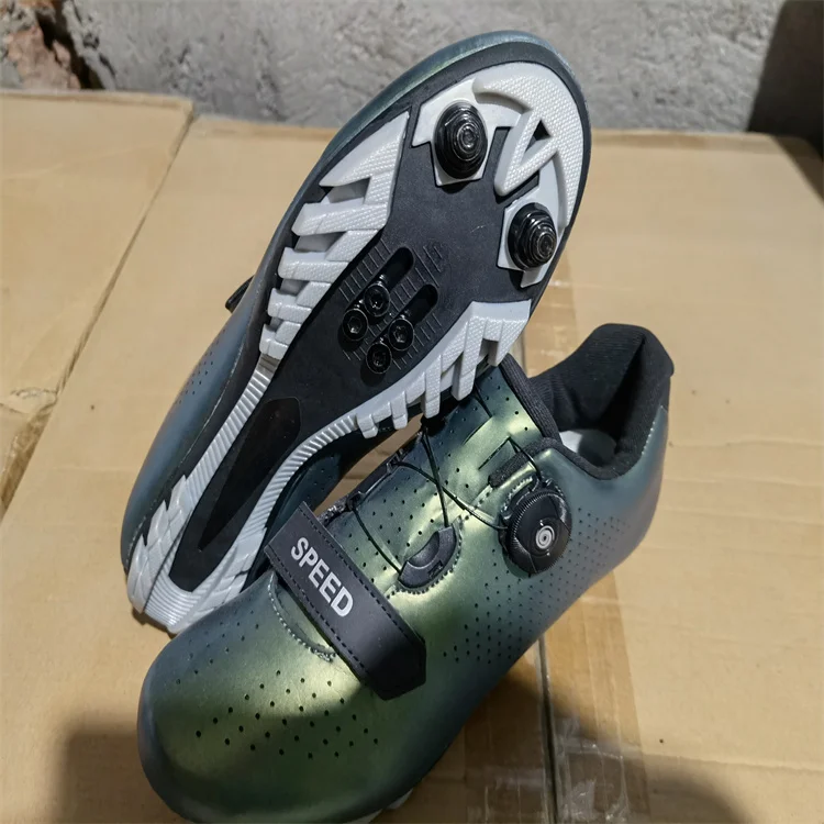 

Профессиональная велосипедная обувь с защитой от замка скольжения