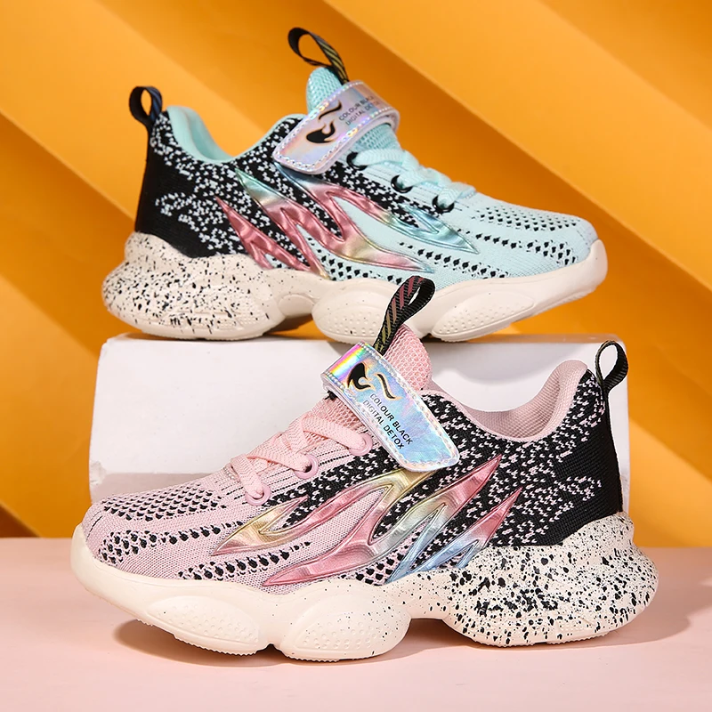 Детские кроссовки Ngouxm Летняя Повседневная дышащая сетчатая обувь для