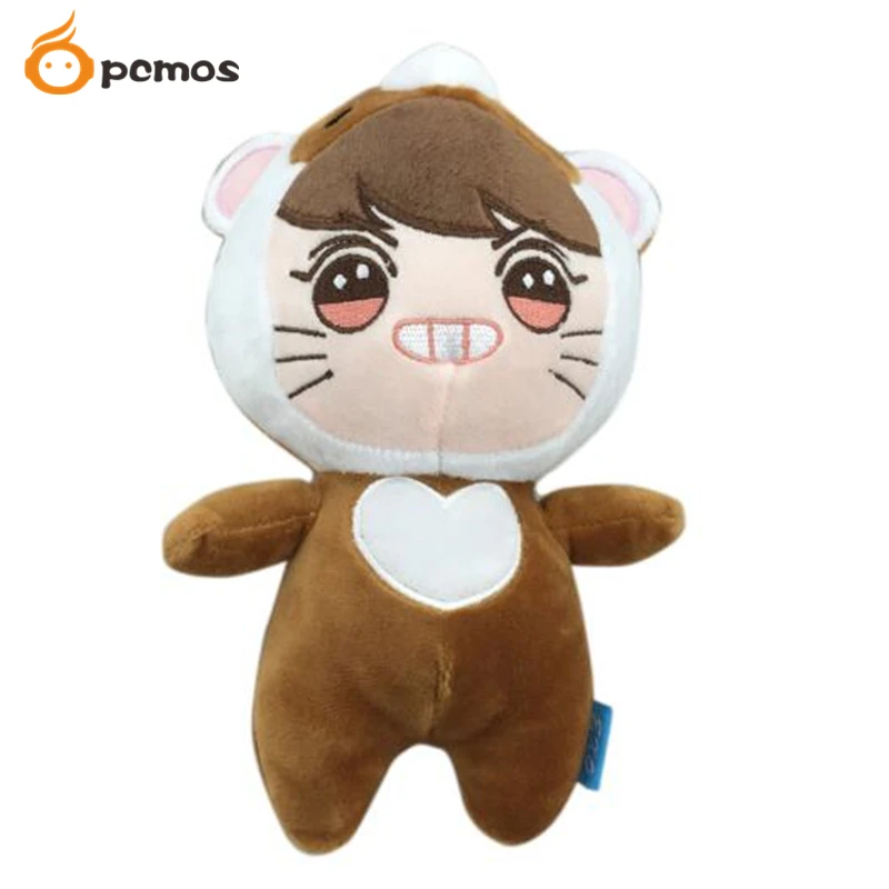 Корейская плюшевая кавайная игрушка коричневый медведь мягкие куклы