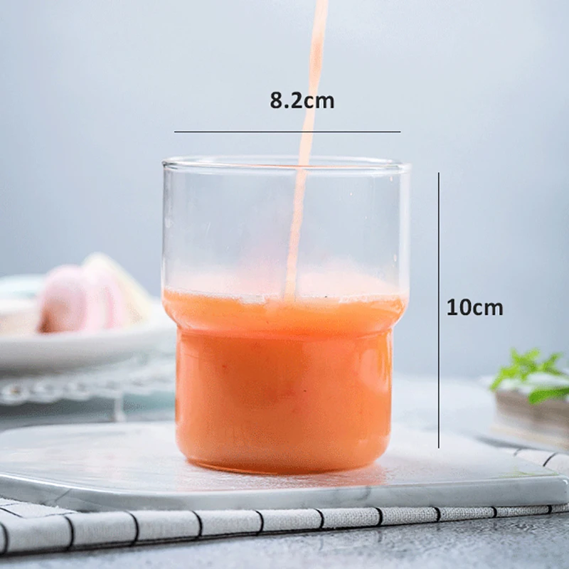 

Cute Cartoon Small Animal Vegetable Cup Summer Drink Fruit Juice Coffee Milk Cup Transparent Glass Drinkware Kitchen Tools
