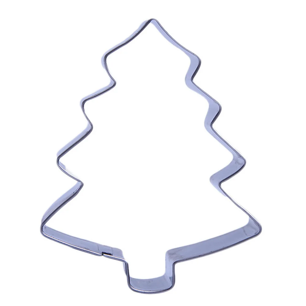 В форме рождественской елки Алюминиевые Формы Buscuit инструменты форма для печенья