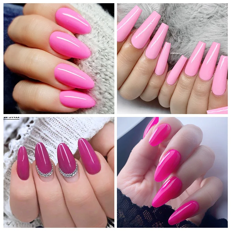 Гель лак BORN PRETTY для ногтей серия сливового цвета отмачиваемый УФ матовый гель