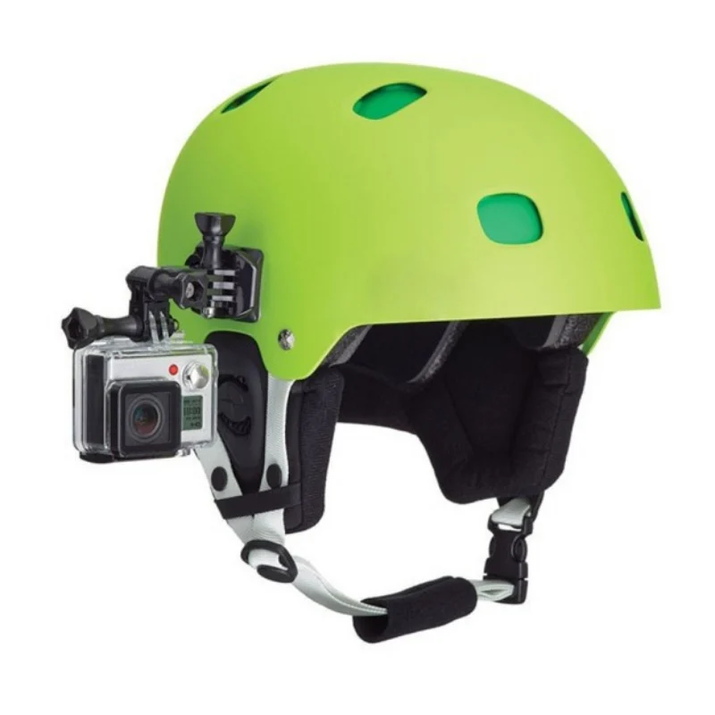 Изогнутый клейкий боковой адаптер для шлема подходит GoPro Hero 7 6 5 4 3 экшн-камеры XIAOMI