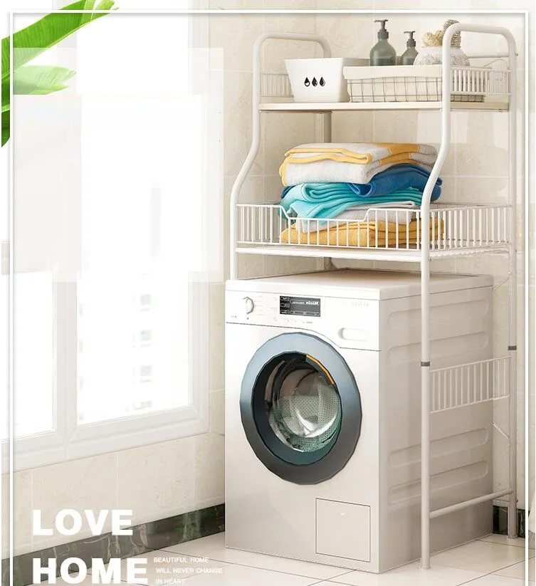 

Washing machine storage rack, above the toilet drum, the balcony, the washing cabinet, the toilet bowl storage rack