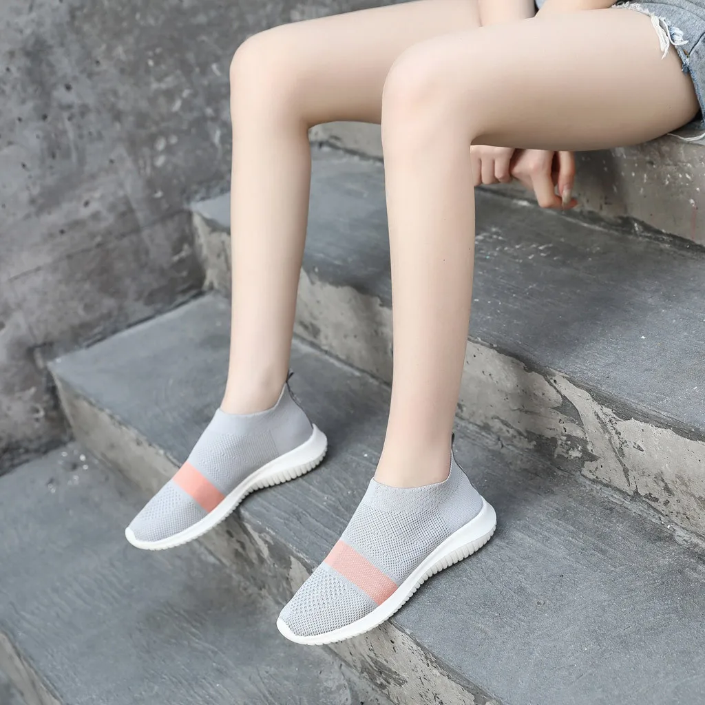 Кроссовки YOUYEDIAN женские эластичные платформа модная обувь увеличивающая рост на