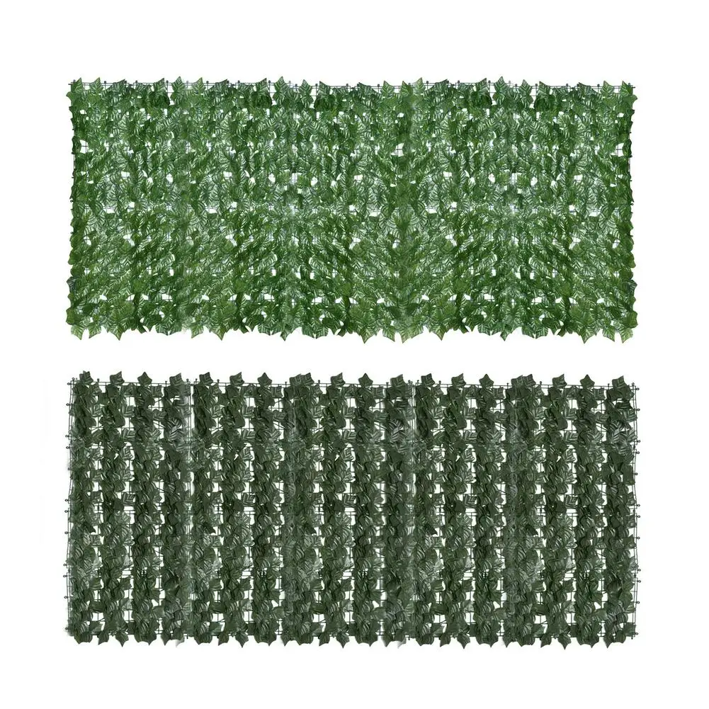 

Artificial Green Leaf Screening Rolls Privacy Fence Screen Hedges Faux Ivy Vine Leaf Fence For Outdoor Garden Decoration Jardin