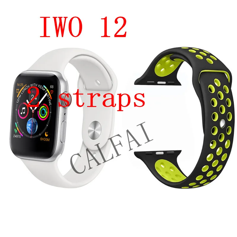 Часы 5 IWO 12 Bluetooth умные часы 1:1 умные часы 40 мм 44 мм чехол для Apple iOS Android телефон сердечного ритма PK IWO 11 - Цвет: Многоцветный