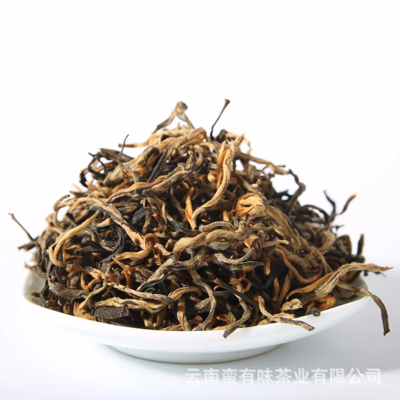 

Yunnan Spring Dianhong Red Chinese Tea with Heavy Tastes Golden Buds 250g Black Chinese Tea Loose Leaf Tea