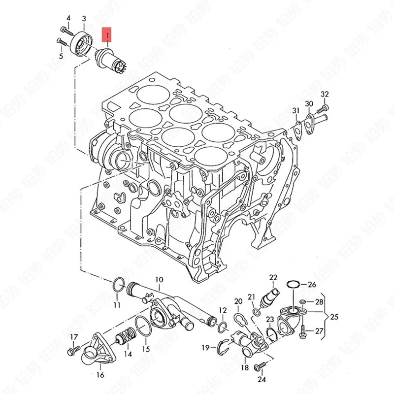 Car Engine cooler water pump 2013-vol ksw age nto uar egp hae to npo rsc hec aye nn eau di3.6t Q7 CC Coolant | Автомобили и