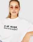 Женская футболка с надписью I'm Not The Sea,i Don't Care, летняя модная забавная Повседневная футболка Ulzzang
