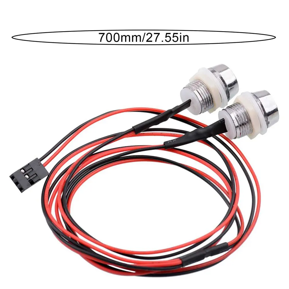 

70cm RC On-Road Model Drift Car New LED Night 5mm & 3mm Headlamps Headlights Light