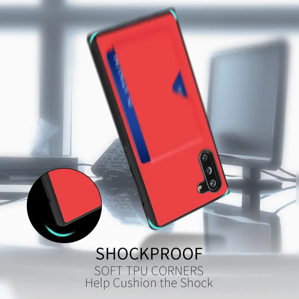 DUX DUCIS PU кожаный чехол для карты samsung Galaxy Note 10 Plus Роскошный кошелек Note10 Coque| |