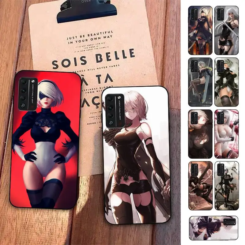 

FHNBLJ Nier Automata Phone Case for Huawei Honor 10 i 8X C 5A 20 9 10 30 lite pro Voew 10 20 V30