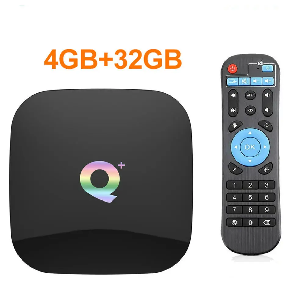 4G32G Allwinner H6 6K Smart tv Box Android 9,0 Q Plus 4 ГБ ОЗУ 64 Гб ПЗУ четырехъядерный процессор Playstore Youtube Wifi телеприставка 2G16G медиаплеер - Цвет: 4G32G