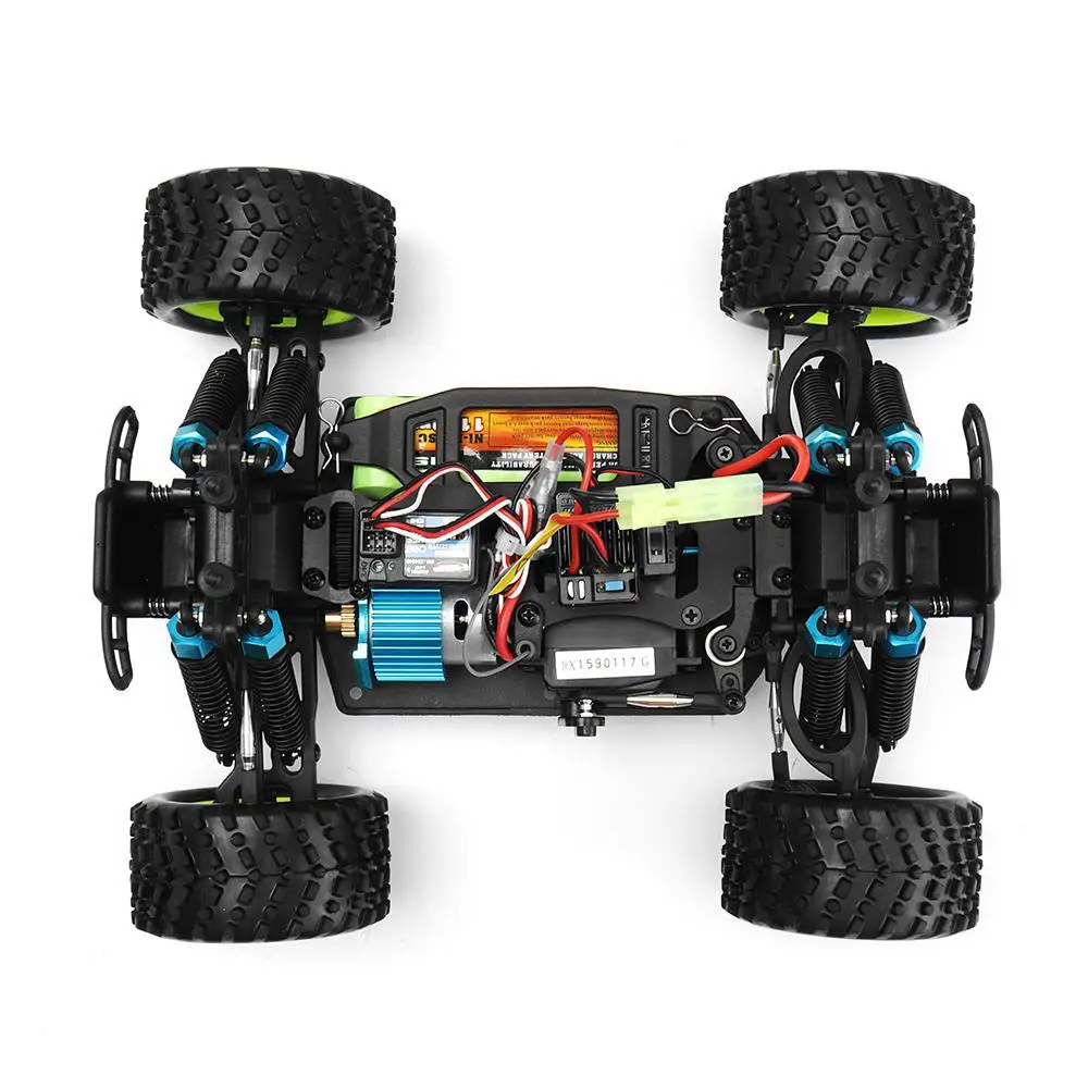 LeadingStar HSP 94186 1/16 2 4G 4WD Электрический радиоуправляемый автомобиль Kidking Rc380 мотор