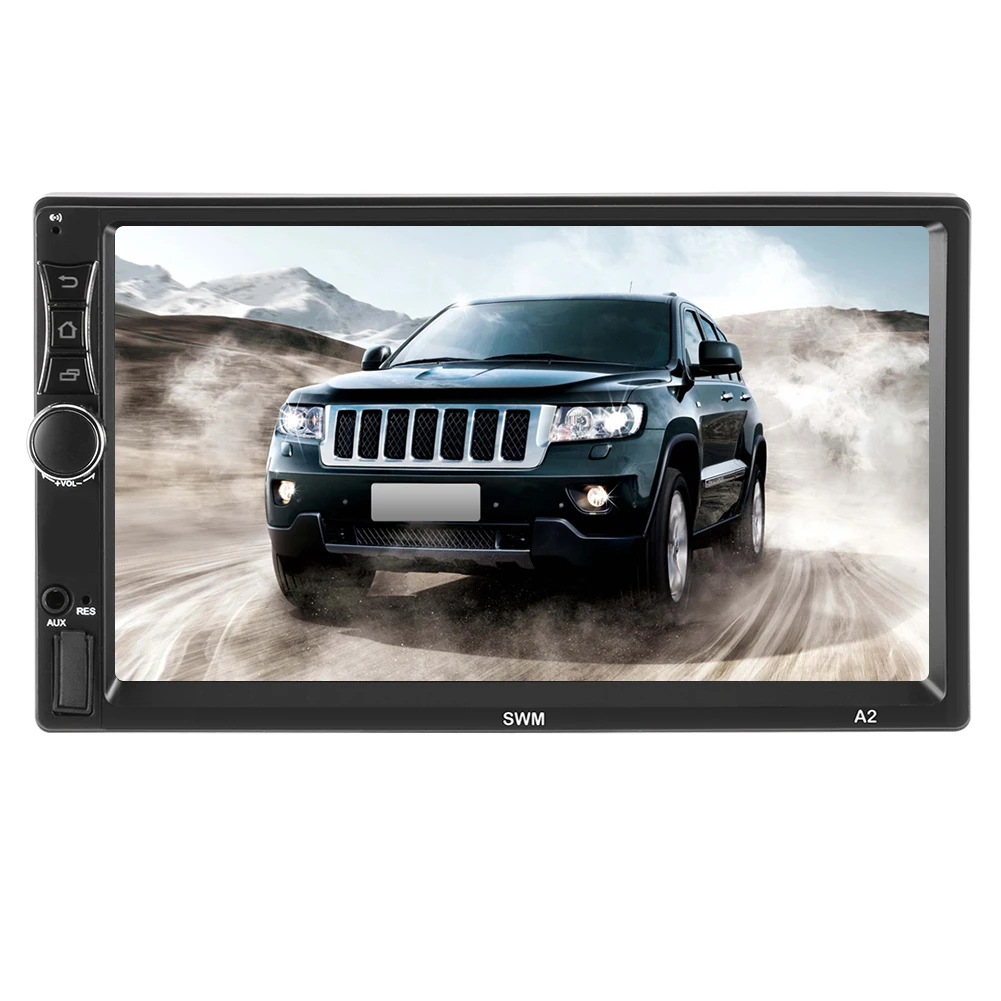 SWM A2 Модернизированный 2DIN 7 дюймов Android 9 1 автомобильный мультимедийный плеер