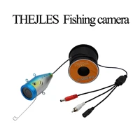 single underwater camera with 12pcs infrared led for icsea fishing the fish finder no monitor with15m30m video cable