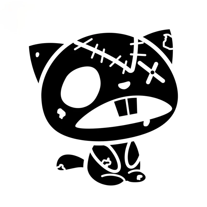 

Lovely Interesting The Small Animals Zombies Graphic Bumper Trunk Laptop Rear Windshield Car Sticker Vinyl Decoration PVC12x12cm