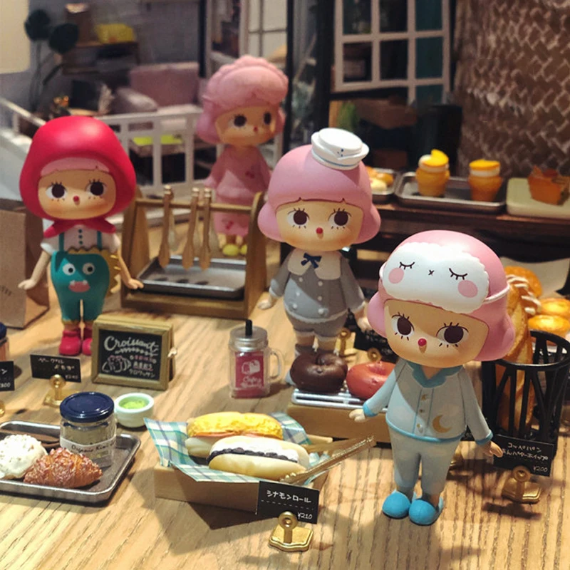 12 styles Blind-Box Mystery Unknown Box Random Doll Action Cute girl Child toy Mobile phone case decoration New Home decoration